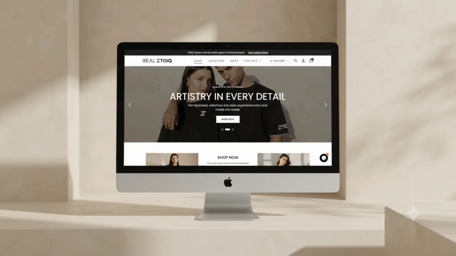 ZTOIQ Responsive Website Showcase